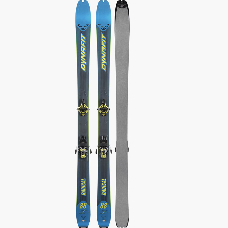 DYNAFIT Radical 88 Ski Set 166cm w. ST 10 + SpeedSkin
